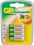 Piles rechargeables GP